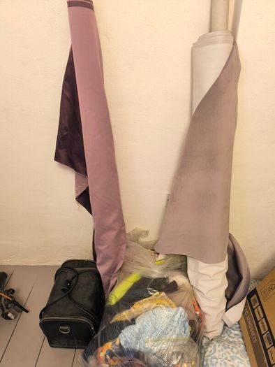Bag of sewing bits