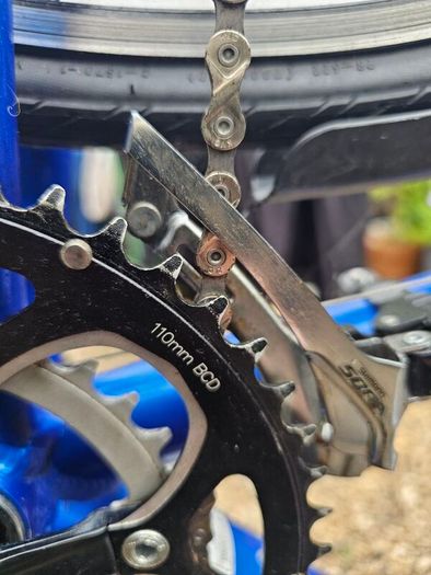 Bicycle aluminium frame fully serviced