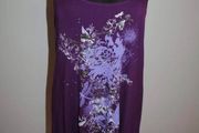 Yessica purple sequin vest top tunic Perfect condition size UK18 EU46 Postage included