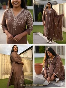 3 pc kurti set