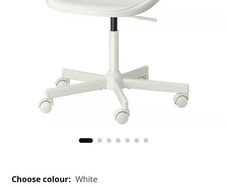 Ikea white desk chair