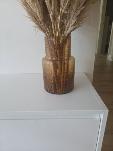 large brown vase