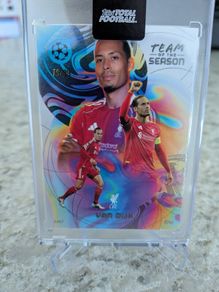 Van Dijk Liverpool FC Topps Total Football Team of the Season /99