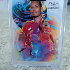 Van Dijk Liverpool FC Topps Total Football Team of the Season /99
