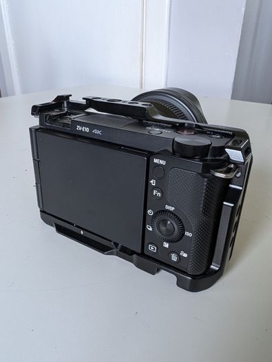 Sony ZV-E10 with Sigma 10-18 mm wide angle lens