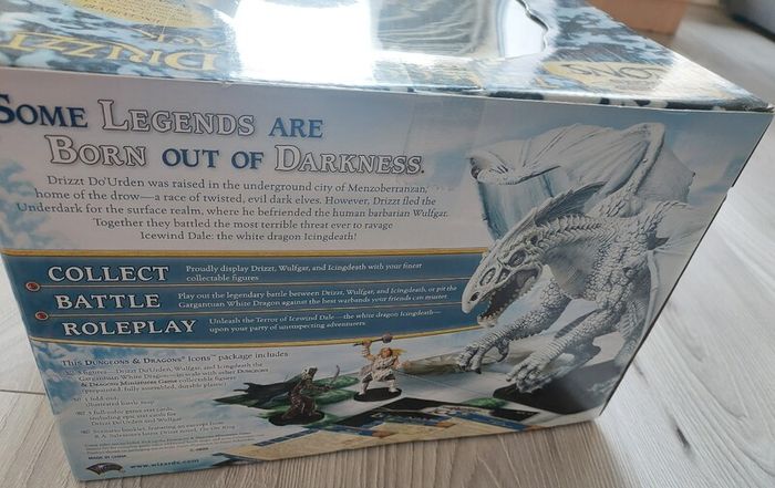 Dungeons & Dragons Icons: Legend of Drizzt Scenario Pack Limited Edition Sealed