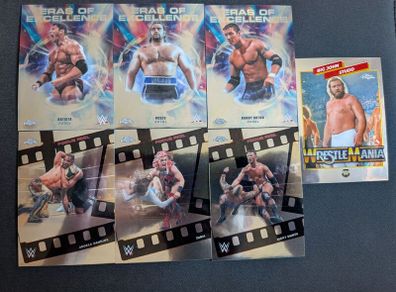 WWE Topps Chrome 2026 set of inserts