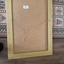 Gold finished wooden mirror Image 4