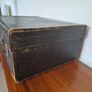 Antique Edwardian Gentleman's Leather Vanity Case Monogram RA Image 5