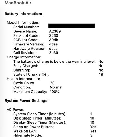 Apple MacBook Air M1 A2237 (2020) in Rose Gold