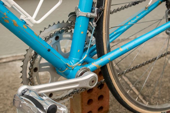 Vintage 1976 'Yvars Paris' 10 speed racing bicycle