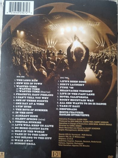 The Eagles Farewell Tour 2 Disc Set