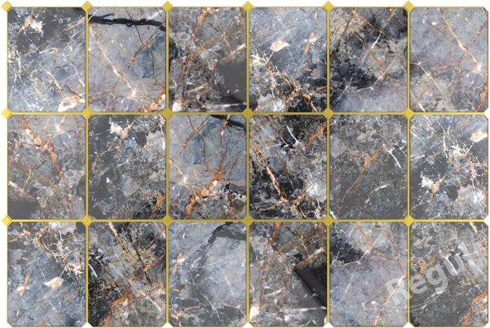 Wilde stone -marble tile-fruit pattern Effect 3D PVC Plastic Wall  Panels