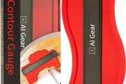 10-Inch Contour Gauge Shape Copying Tool for DIY, Woodworking, Flooring &amp; Tiling for Marking Around Pipes, Corners &amp; Edges