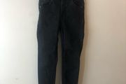 Pull &amp; bear black jeans (size 8)