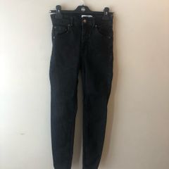 Pull & bear black jeans (size 8)