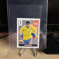 Luis Diaz World Cup extra sticker silver
