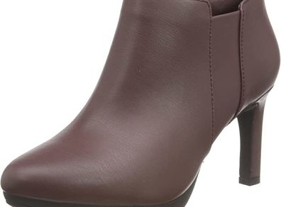 Clarks Women's Ambyr Step Pumps, Burgundy, 38 EU , 5 UK