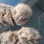 Stunning Long Faux Fur Scarf with Tassels Image 2
