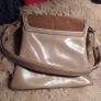 Vintage soft leather adjustable strap handbag Image 7