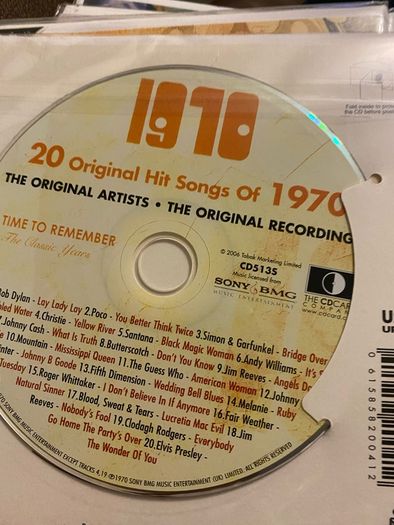 Birthday CD 1970