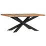 Dining Table 180x90x76 cm Solid Reclaimed Wood Image 8