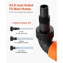 650W Submersible Sump Pump, 15000 L/H, PP-GF20 Submersible Sewage Dirty Clean Water Pump with Automatic Float Switch, Long Cord, 8M Max Lift, Image 6