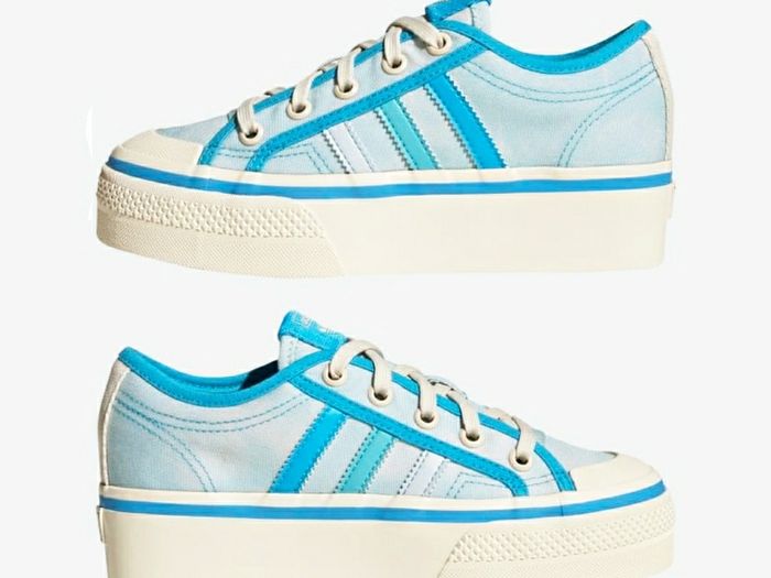 NEW: Adidas girls platform size 4 trainers