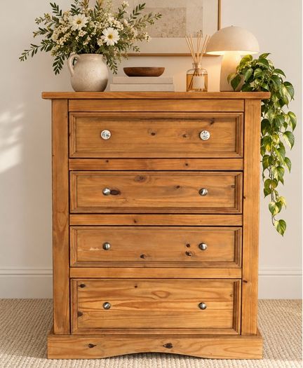 Beautiful Solid Wood Chest of Drawers