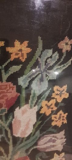 Framed Antique Tapestry