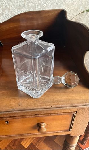Cut Crystal Whiskey Decanter