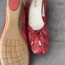 Eneka -Sabrinas Red Patent Leather Snakeskin Pattern Shoes - Size 41 - New Image 2