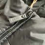 Liverpool Mens Long Puffa Coat Black Football Jacket Image 3
