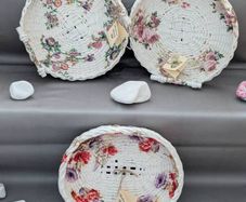 Handmade Newspaper Basket Tray