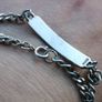 Vintage Solid 925  Sterling Silver Bracelet 9,9g Image 6
