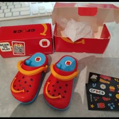 Crocs keyrings McDonald's new with box and stickers.  All for 1e
