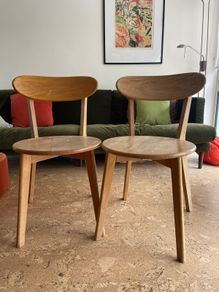 4 x Made.com dining chairs