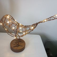 Light up bird (battery operated)