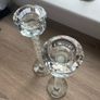 Glass candle holders Image 2