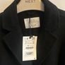 9y Zara black coat BNWT Image 2