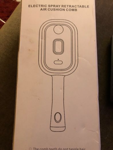 Electric spray comb