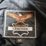Leather biker trousers size 40 Image 5
