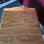 classic solid pine wood bedside locker Image 3