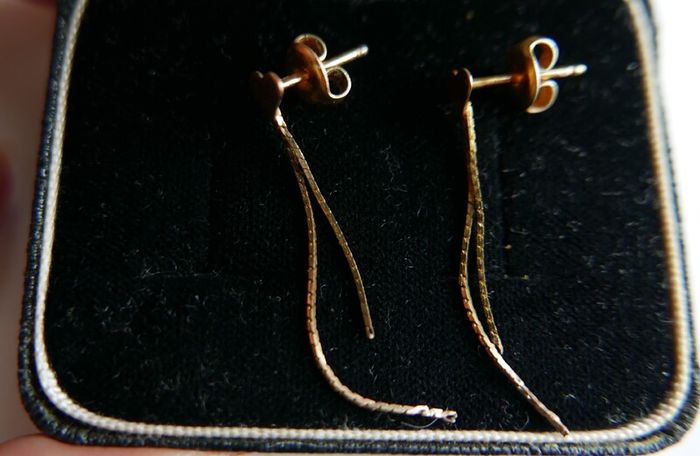 9ct Gold 375 Earrings 0,94g