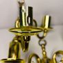 brass wall sconces x 2 Image 6