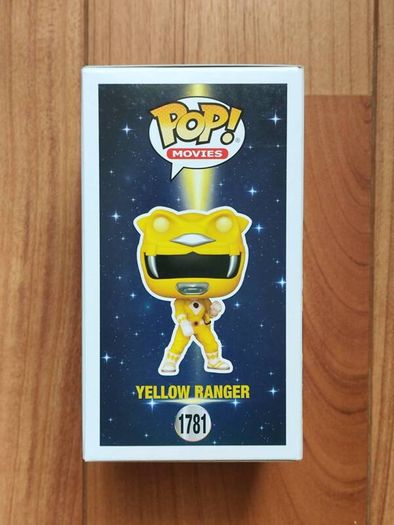Funko Pop 1781 Mighty Morphin Power Rangers The Movie Yellow Ranger Glows in the Dark Saban