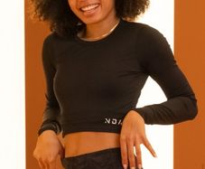 Cropped training top