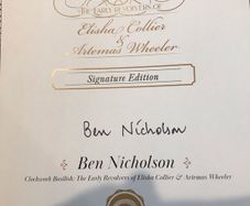 Clockwork Basiliks 2022 two volume edition. Signed by author, few end pages on both volumes have some water damage