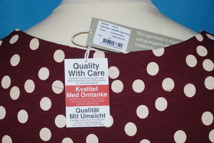 Danefae Organic Dress Size M