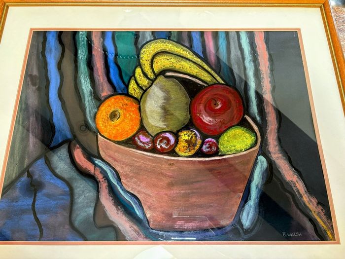 Still Life mixed media painting